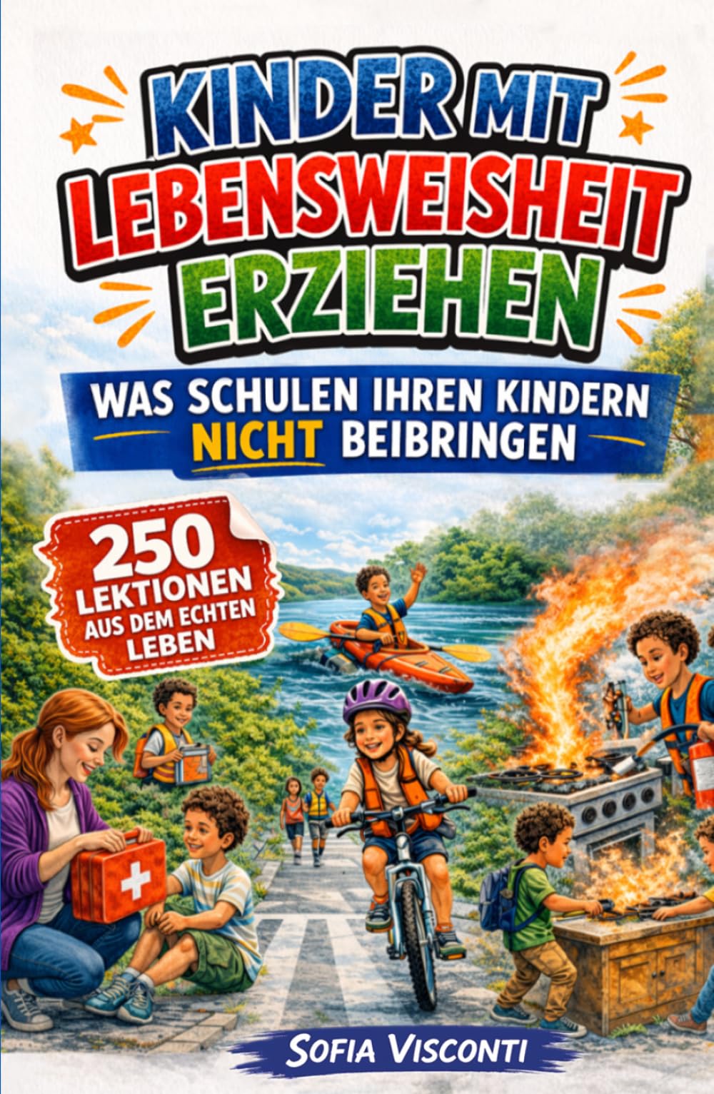 Kinder mit Lebensweisheit erziehen – Was Schulen Ihren Kindern nicht beibringen: 250 Lektionen fürs echte Leben für selbstbewusste, unabhängige und widerstandsfähige Kinder (The Street-Smart Series)