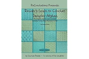 Rowan's Learn to Crochet Sampler Afghan Left-Handed Edition