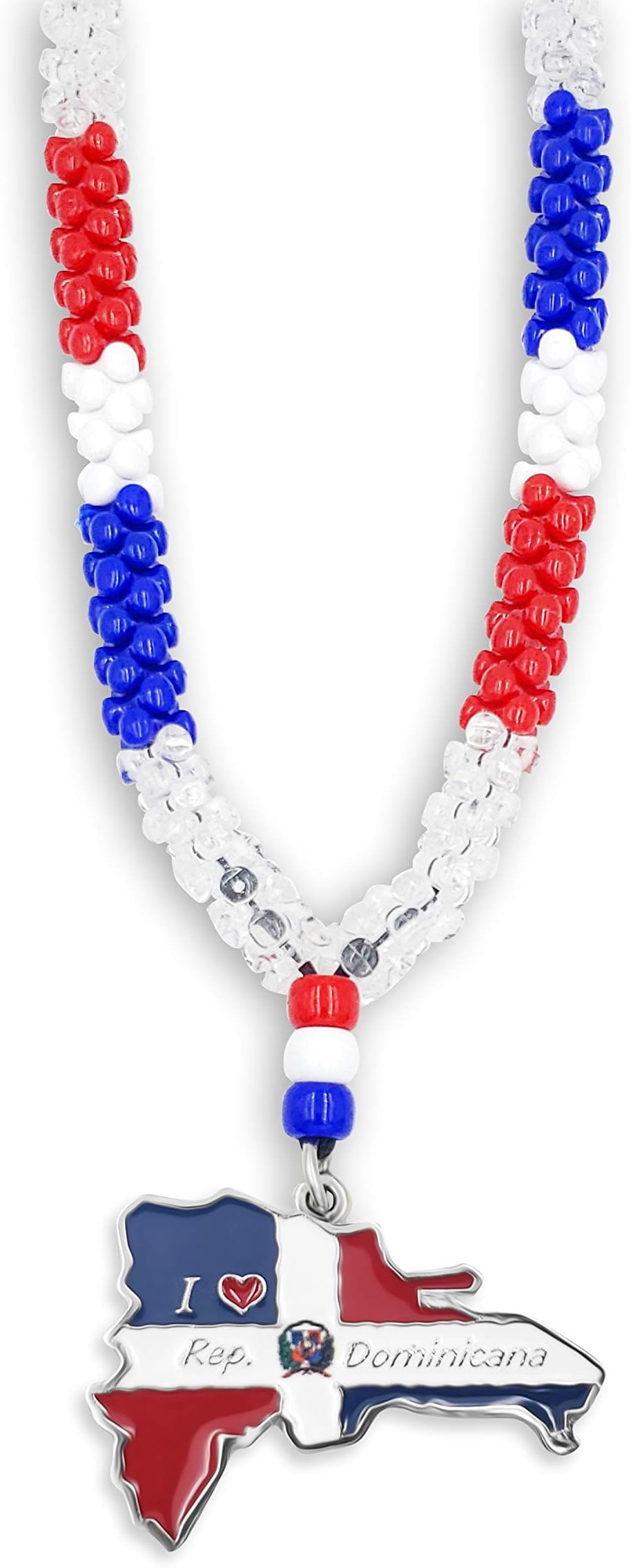 sunatorNecklaces -DOMINICAN REPUBLIC MAP-
