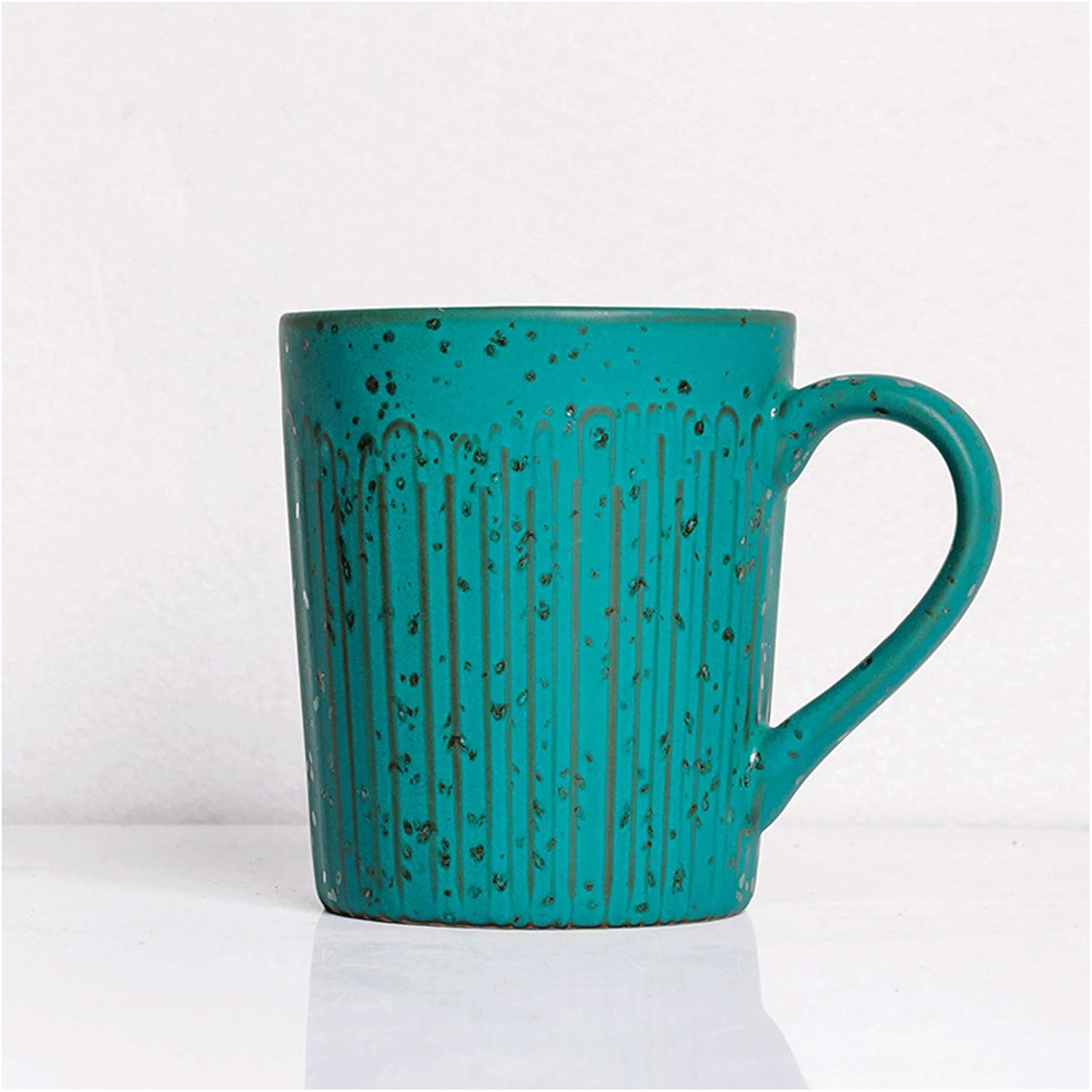 Beverage Cups السيراميك الرجعية الأوروبية كأس كبيرة قدرة كبيرة القدح