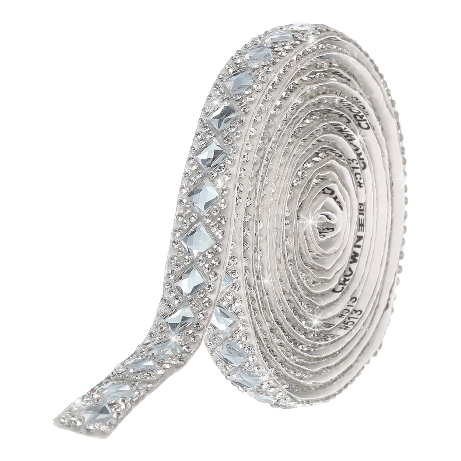 Ruban de strass auto-adhésif blanc pour illuminer vos anniversaires