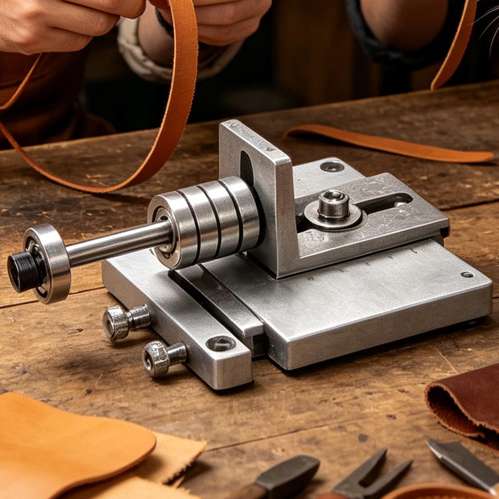 Máquina Cortadora De Cuero Precisión ergonómica y portátil | Troqueladora Para Manualidades DIY Para Adultos Hombres Mujeres Entusiastas Y Aficionados De Manualidades