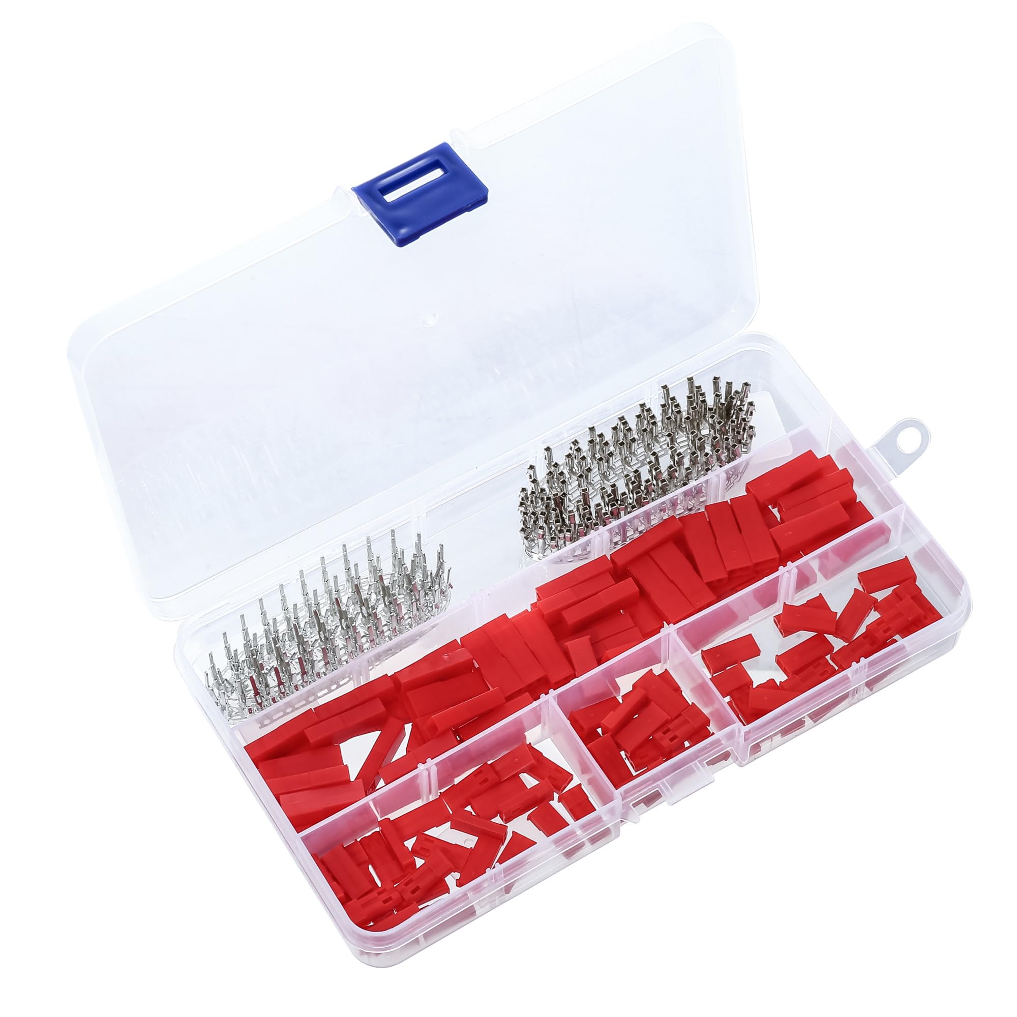 10/20 set JST SM passo 2,54 mm 2 pin maschio femmina spina alloggiamento in plastica e connettore terminale a crimpare in metallo  13