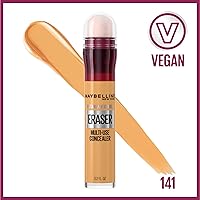 Vista 2 de Maybelline - Corrector para las ojeras Instant Age Rewind, multiusos, dorado, 0.2 onzas fluidas