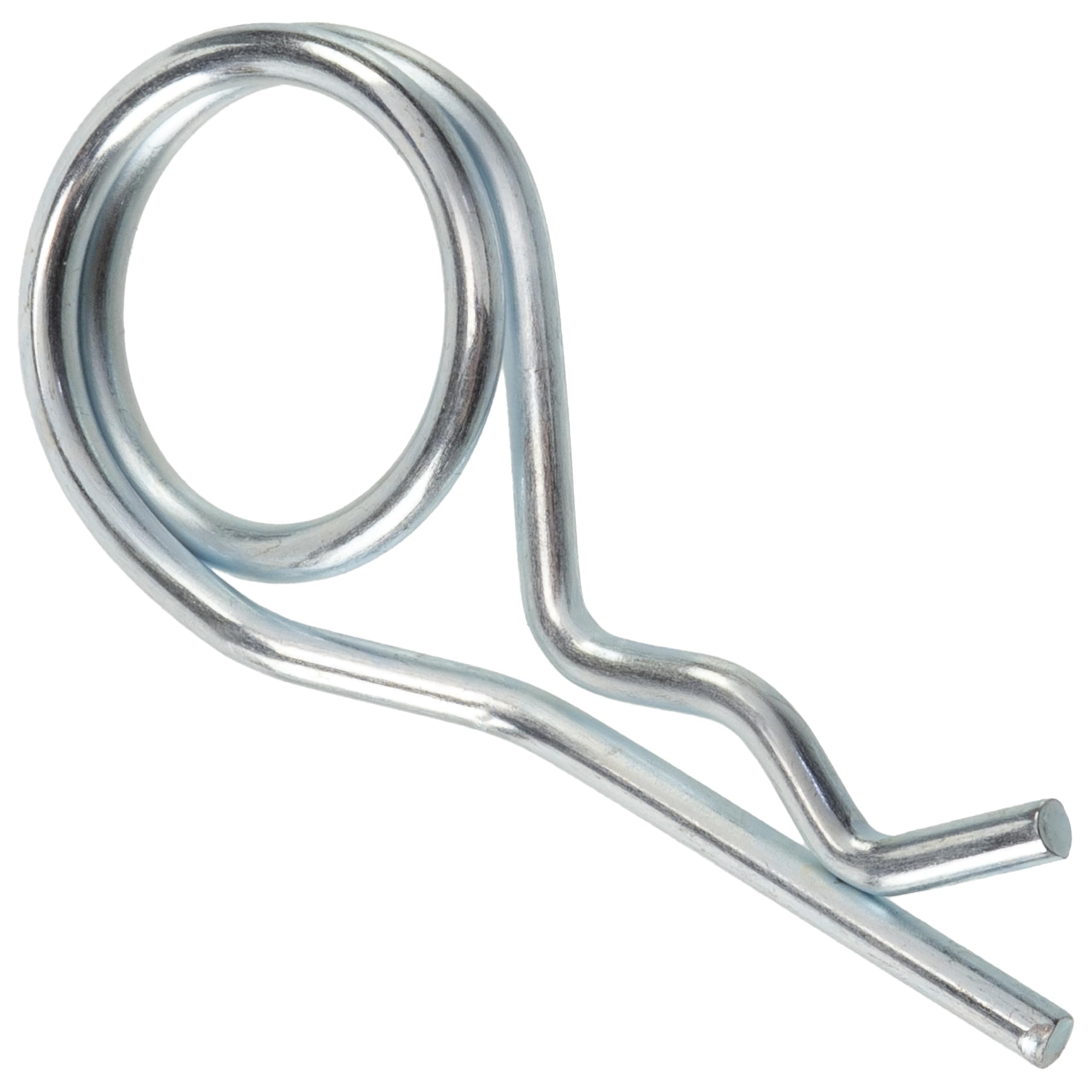 AERZETIX Set 12 Coppiglie Beta Doppia Spirale Ø3.2x61 mm in Acciaio Zincato