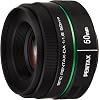 SMC PENTAX-da 50mmF1.8 Medium Telephoto Lens Focal Length 76.5mm Equivalent To 35mm Format Bright Open F Value and Round Iris Diaphragm Beautifl Bokeh suitable for Portraits, Snapshots Lightweight