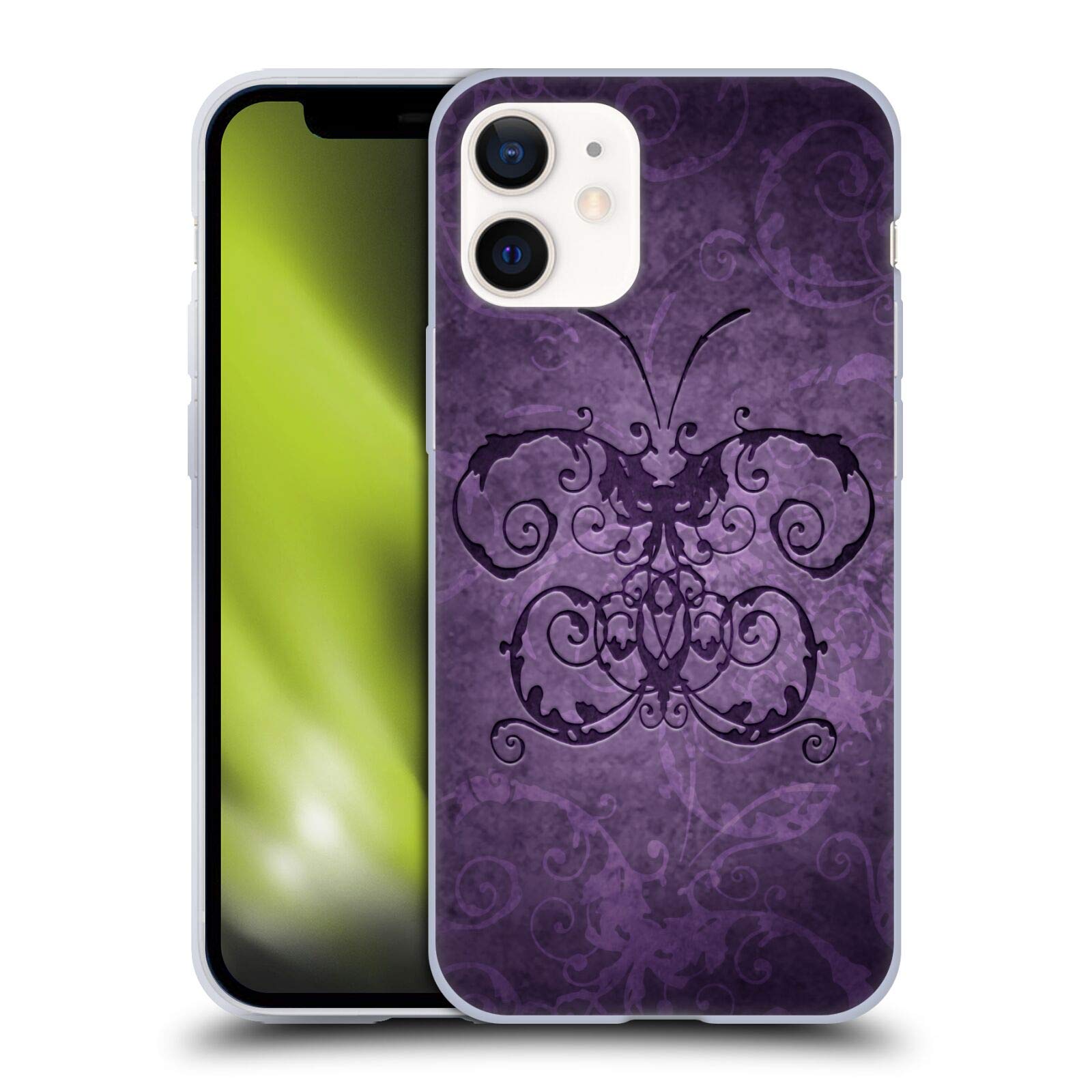 Funda iPhone 12 Mini Mariposa Morada para lucir un estilo artístico cada día 7