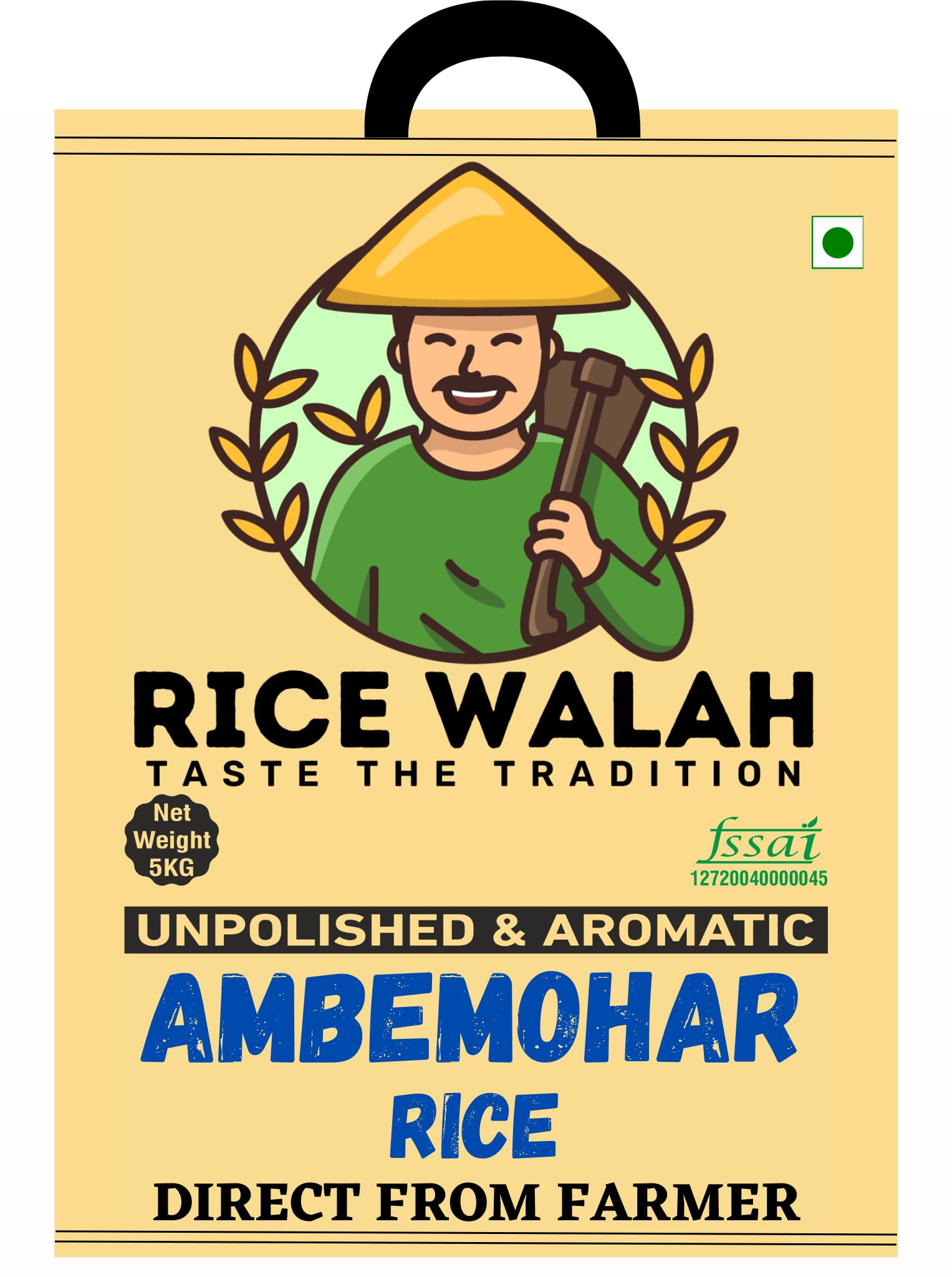 RICE WALAH Ambemohar Rice|5Kg Bag|Aged Rice|Aromatic Rice|Unpolished Rice|Direct From Farmers (B0CZVL9JY3) Amazon Price History, Amazon Price Tracker