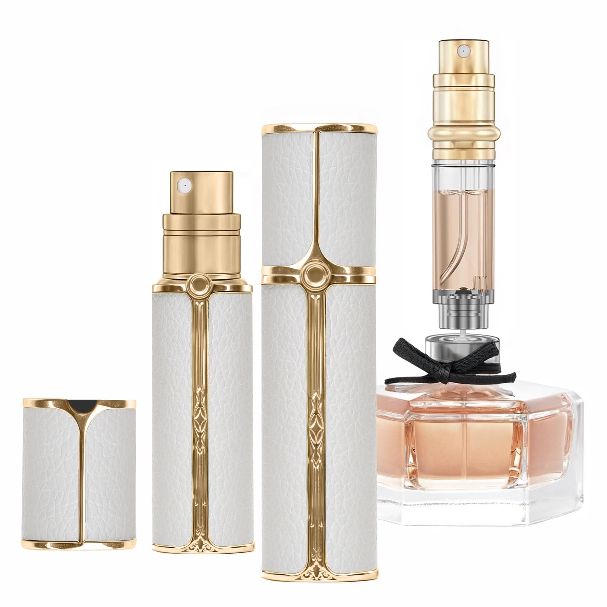 Vaporisateur Parfum 10 ml rechargeable pour éviter les flacons lourds