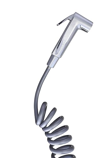 Artrie -FA1001 & TUPSPR2-CP Health Faucet Set, Premium ABS Handle, 2 mtr TPU Anti-Twist Hose Pipe, 7 Years Leakage Warranty (Chrome)