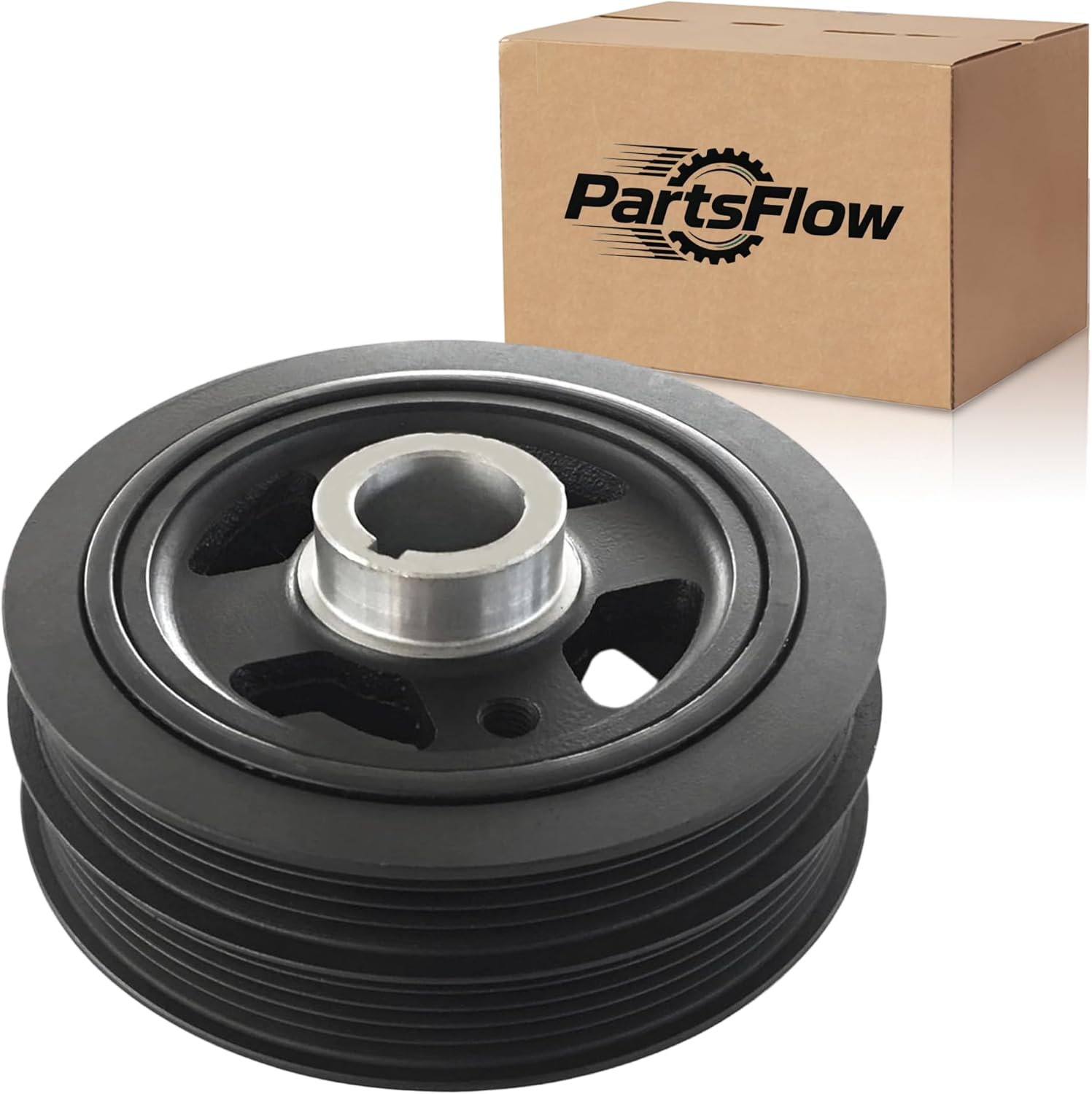 Engine Harmonic Balancer Crankshaft Pulley Compatible with Toyota Celica 1990-1997 Corolla 1989-1997 For Geo Prizm 1993 1994 1995 1996 1997 594-182