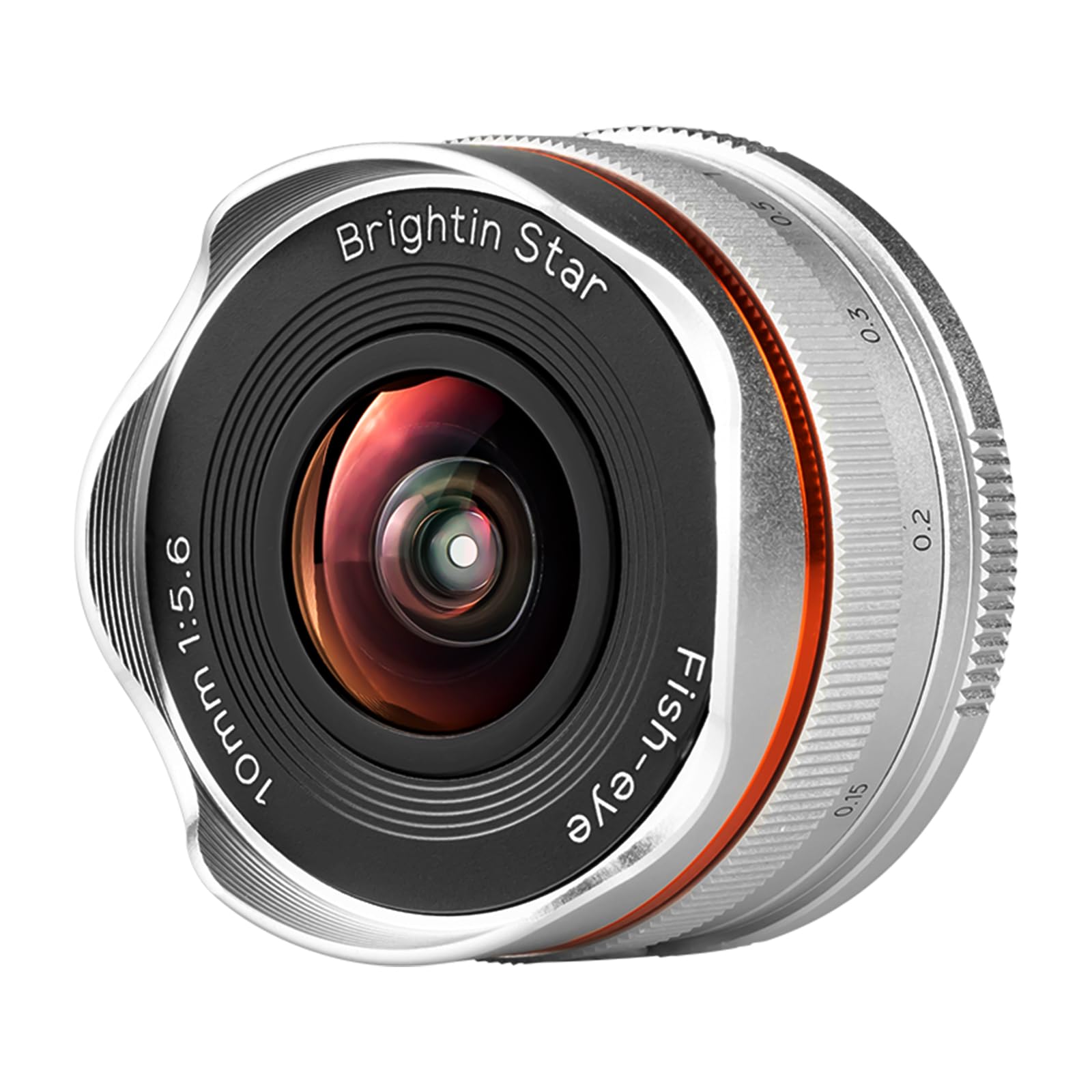 Amazon.co.jp: Brightin Star 10mm F5.6 魚眼レンズ MF 単焦点レンズ