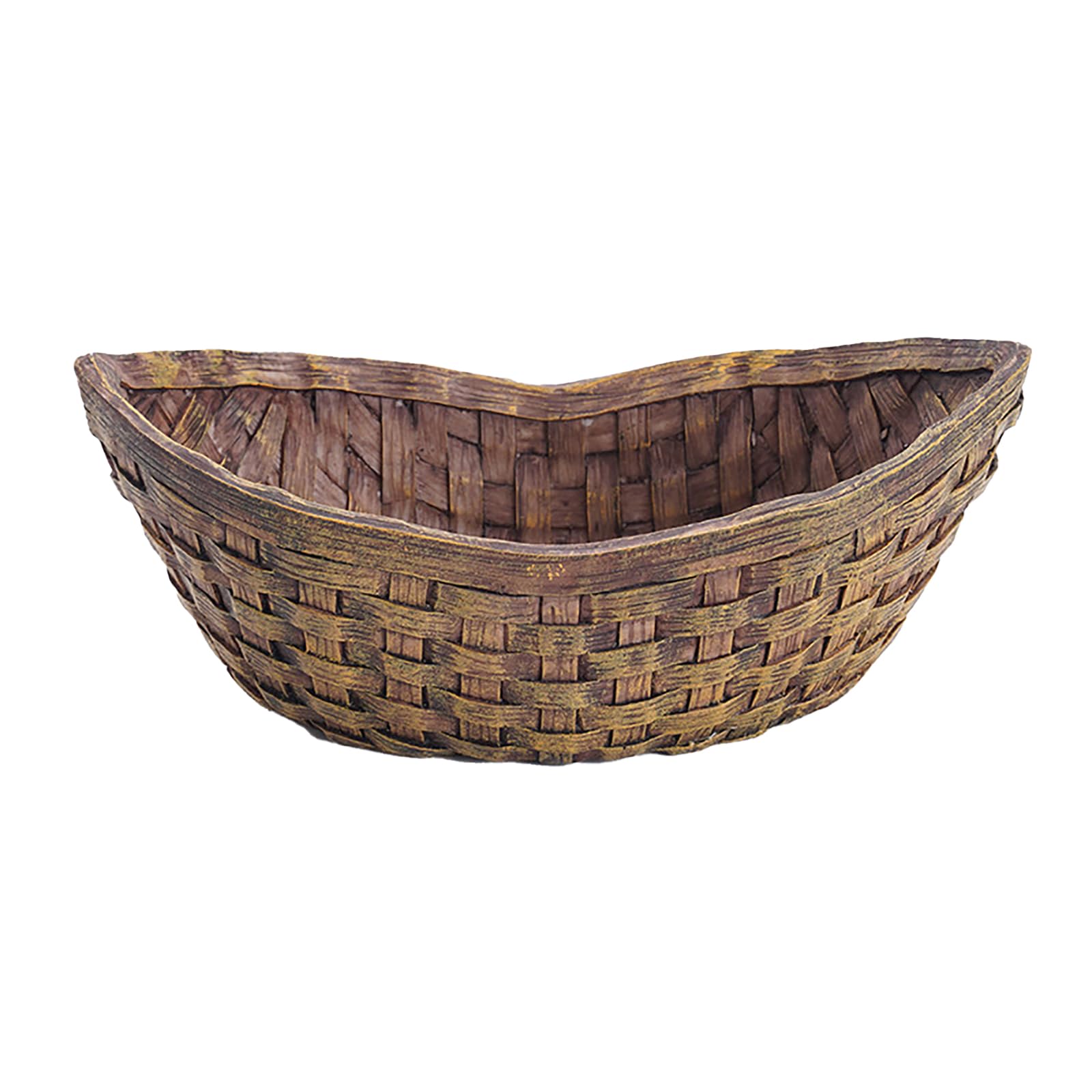HZGFNBZ Garden Vintage Wood Look Flower Pots Imitation Planter Enhancing Plant Beauty for Succulents Enhancing Natural Aesthetic Desk Planter