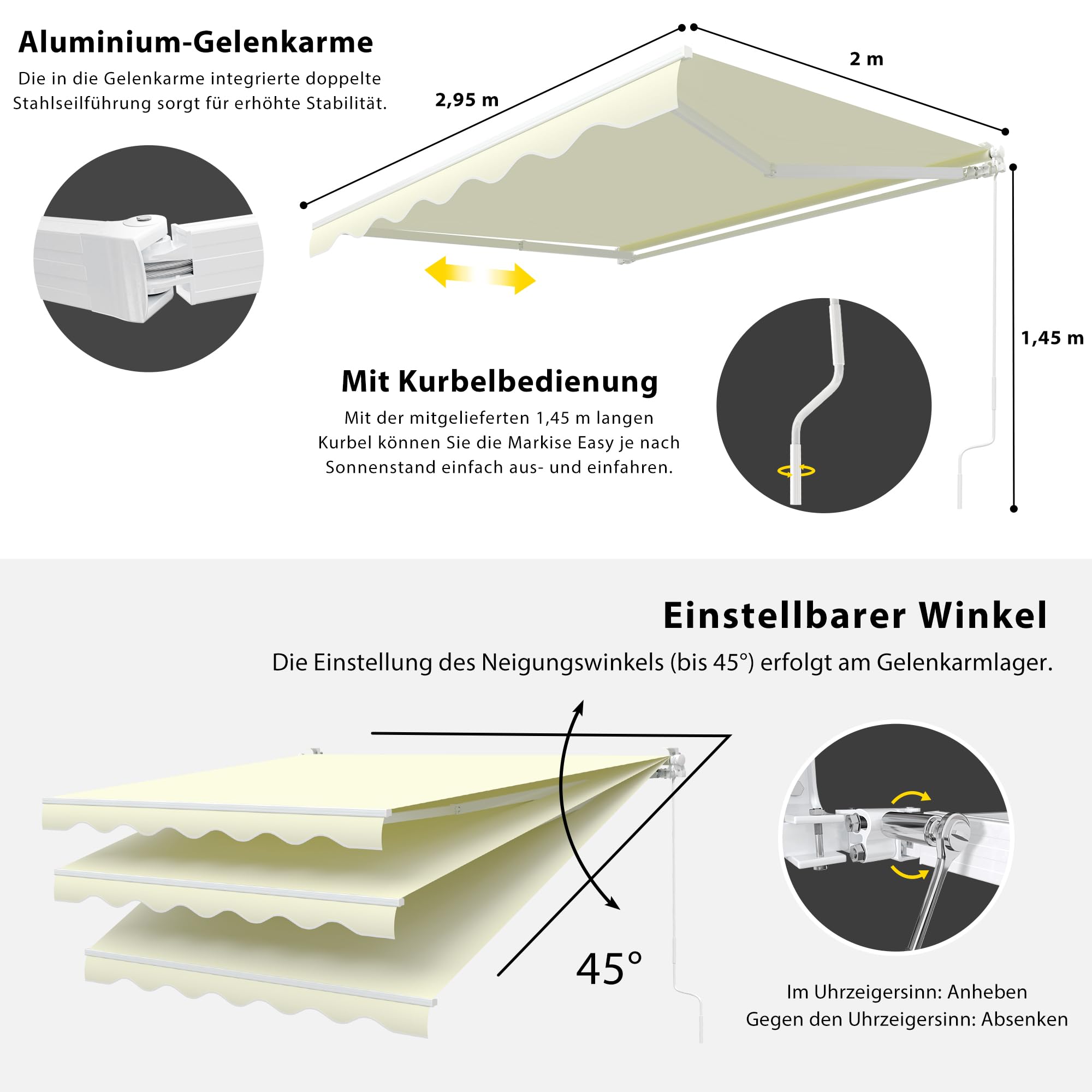 paramondo markise anleitung Gelenkarmmarkise Easy Balkonmarkise Sonnenschutz Terrasse, Vollständig zusammengebaut, Kurbelbedienung, 2,95 x 2 m (Breite x Ausfall), Uni Hellbeige Parts - Taylor | 8664 Color:TREK BLACK/MATTE CARBON SMOKE Cloud With Gears PNG