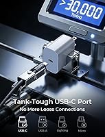 Vista 7 de LISEN Cable USB C a USB C, cable C a C de 240 W de carga rápida [6.6 pies, paquete de 2] cargador tipo C de carga rápida USBC a USBC cable