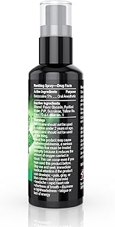 Good Blow Deep Throat Spray Spearmint for Beginners, Men, Women, & Couples. Delicious Flavor and Reduce Gag Reflex. 1 Piece, Clear - 2oz