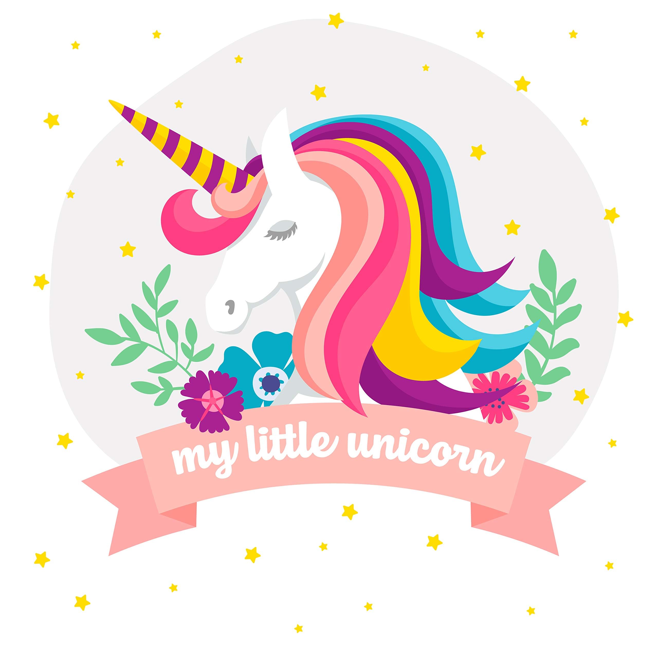 K002 Protective Cover Screen Protector for Toniebox, Self-Adhesive Perfect Fit Film Motif Accessories Sticker (Toniebox, No. 4 Little Unicorn)
