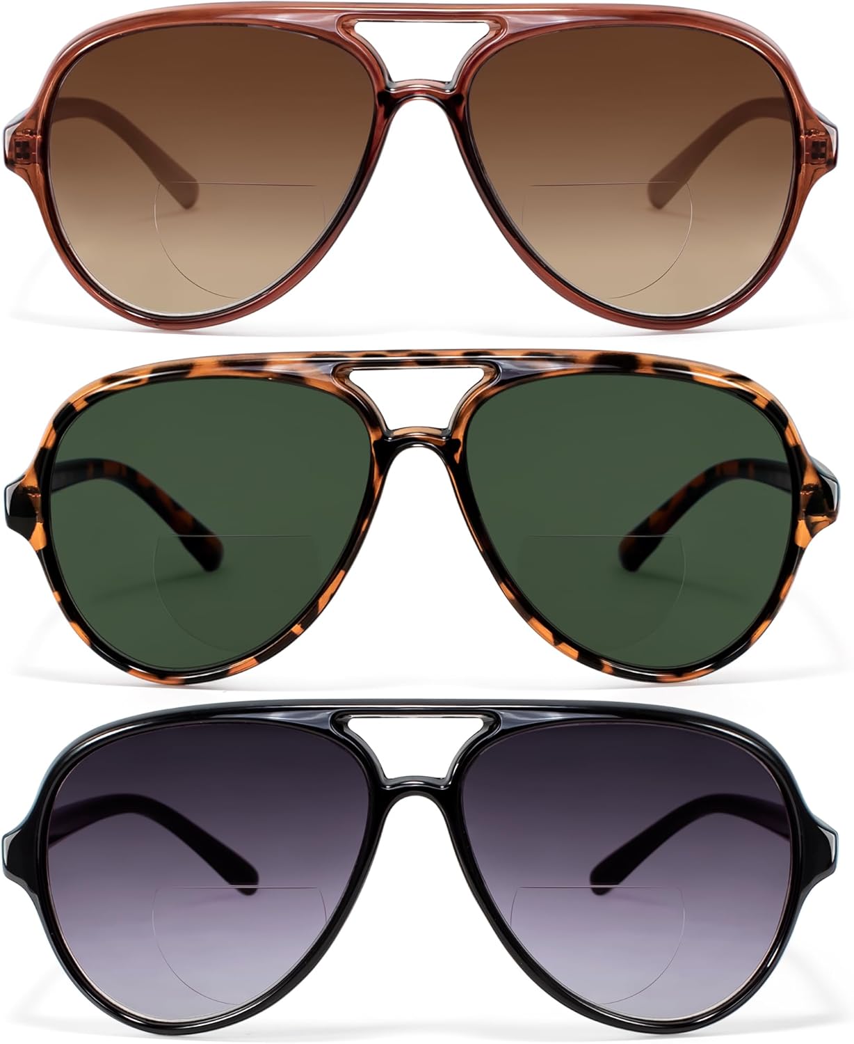 EYEGUARD Pack Retro Aviator Bifocal Reading Kuwait Ubuy