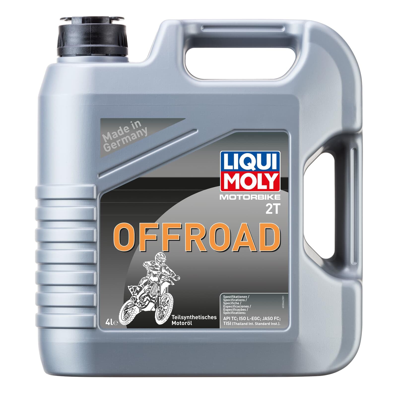Liqui Moly Motorbike 2T Offroad | 4 L | Motorrad 2-Takt-Öl | Art.-Nr.: 3066 | 3066, Motorbike 2T Offroad