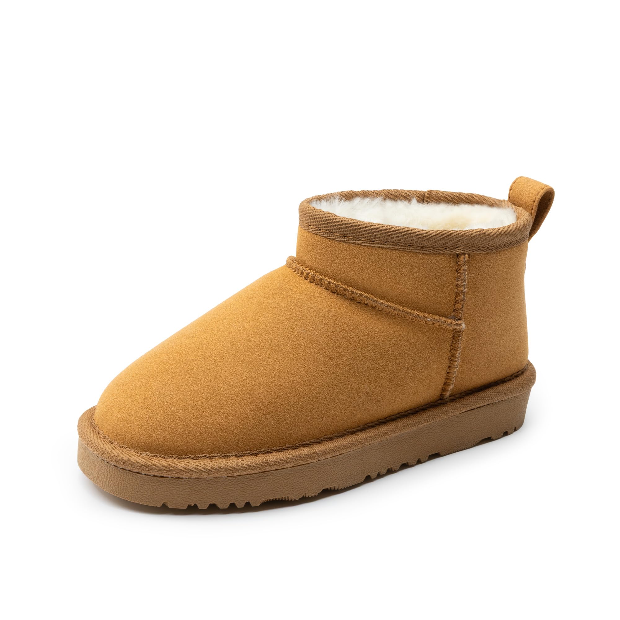 DREAM PAIRS Botas para Niños y Niñas Botas de Invierno con Forro de Piel Sintética Calientes para Nieve Botas Cortas para ...