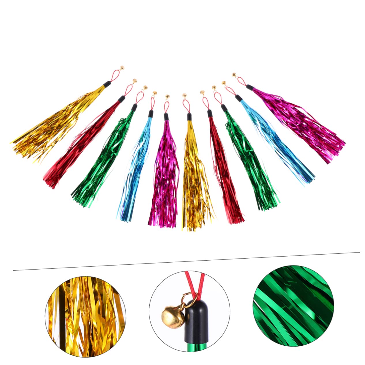 zabawki dla kotów, Interaktywna zabawka dla kota Miękka, piszcząca kociąt(Assorted Colorx2pcs,27X5CMx2pcs)