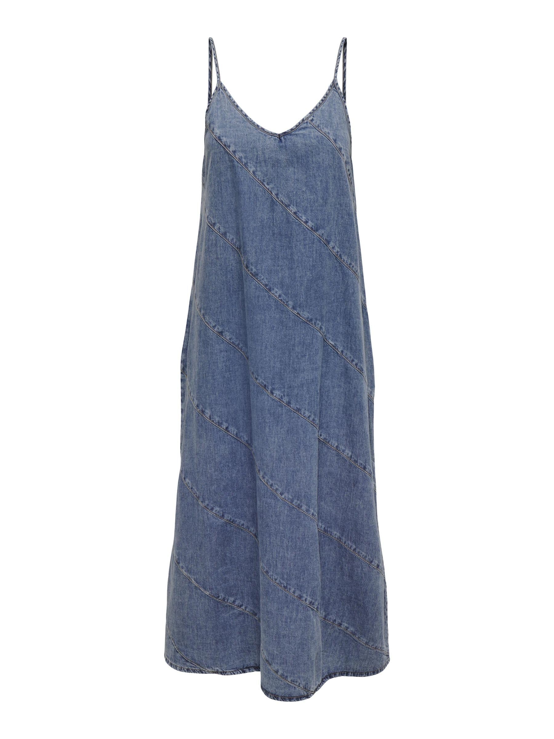 Only Onldia SL Cut DNM Dress Yok344 Noos Robe Courte Femme (Lot de 1)