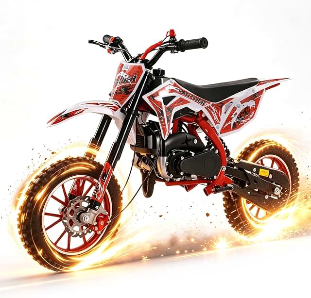 2026 New 50cc Dirt Bike for Kids (2-Stroke)