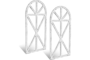 16 x 32 Inches Cathedral Window Wall Decor