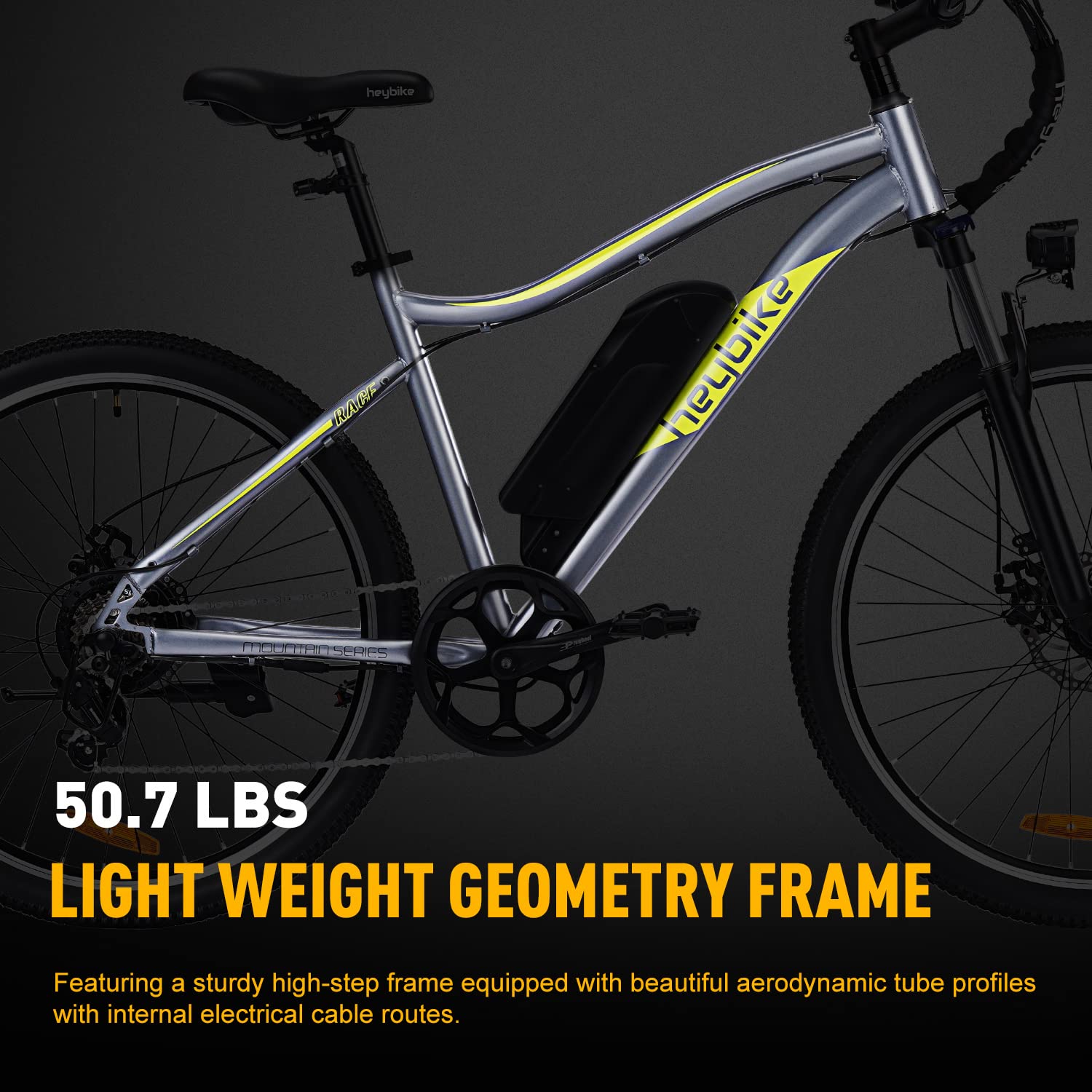 Buy Heybike Race Plus 26" Electric Bike Light Weight Commuter Electric