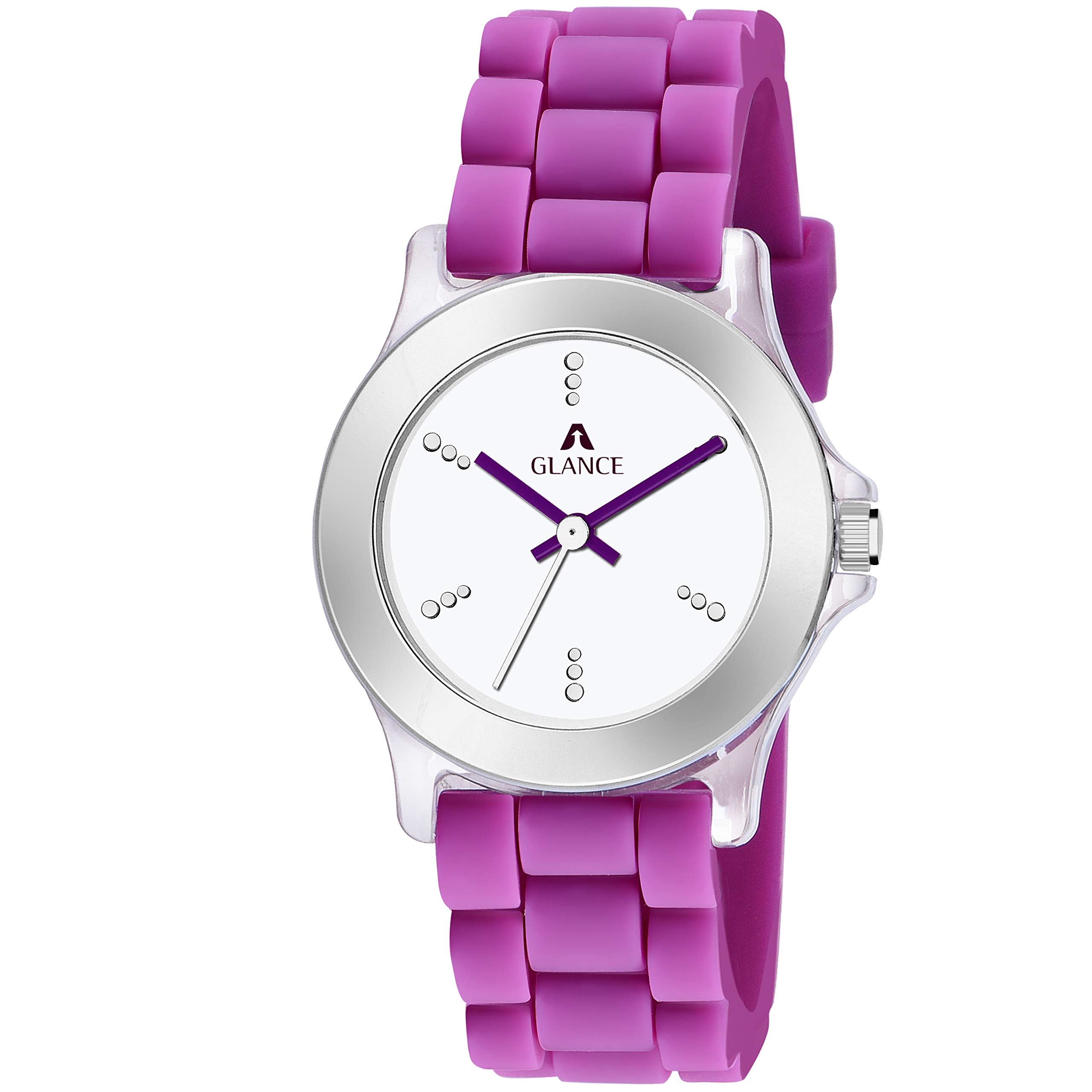AglancePurple Strap Girls Watch | 9827pp06