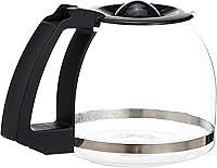 Vista 2 de Capresso 10-Cup Glass Carafe with Lid for CoffeeTeam GS Coffee Maker (ONLY Fits Capresso model #464), Black