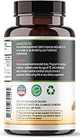 Vista 2 de Viva Doria Curcumina de cúrcuma con extracto de pimienta negra 2250 mg, 95% curcuminoides estandarizados - Pimienta negra para máxima absorción, 120