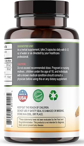 Miniatura 2 de Viva Doria Curcumina de cúrcuma con extracto de pimienta negra 2250 mg, 95% curcuminoides estandarizados - Pimienta negra para máxima absorción, 120