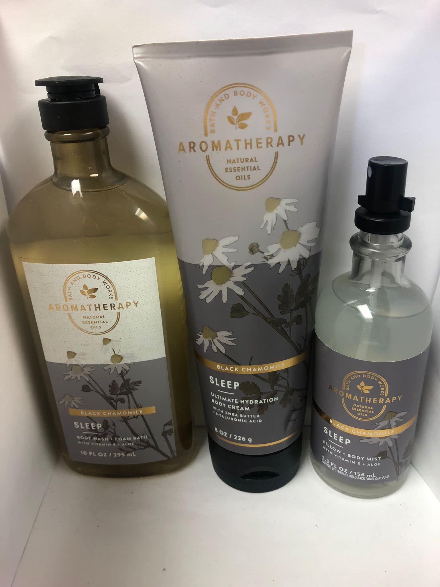 Bath & Body Works Aromatherapy Sleep Black Chamomile Body