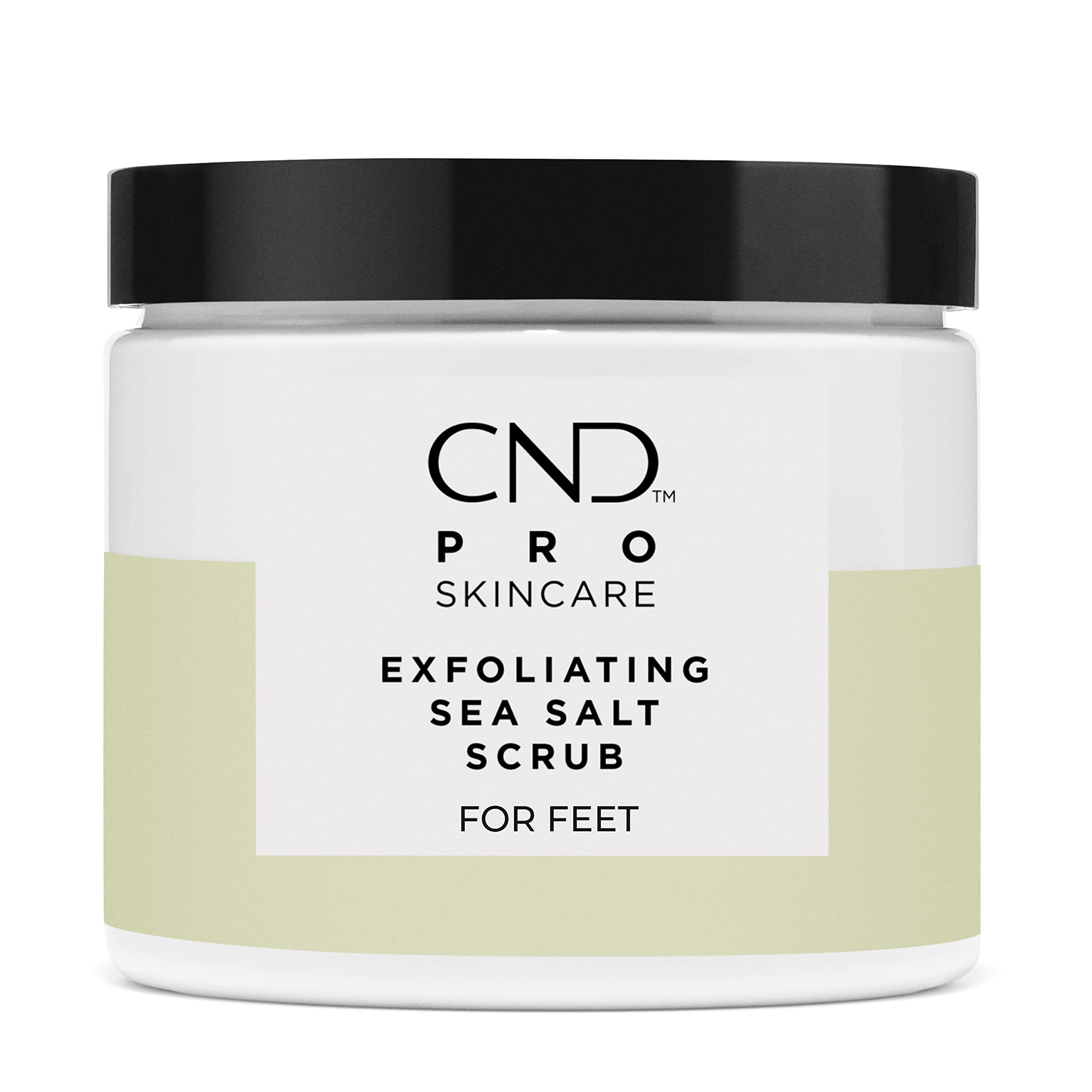 CNDPro Skincare Exfoliating Sea Salt Scrub for Feet, Minerals, Salts, Natural Sunflower Seed Oil Formula, 18 Fl Oz