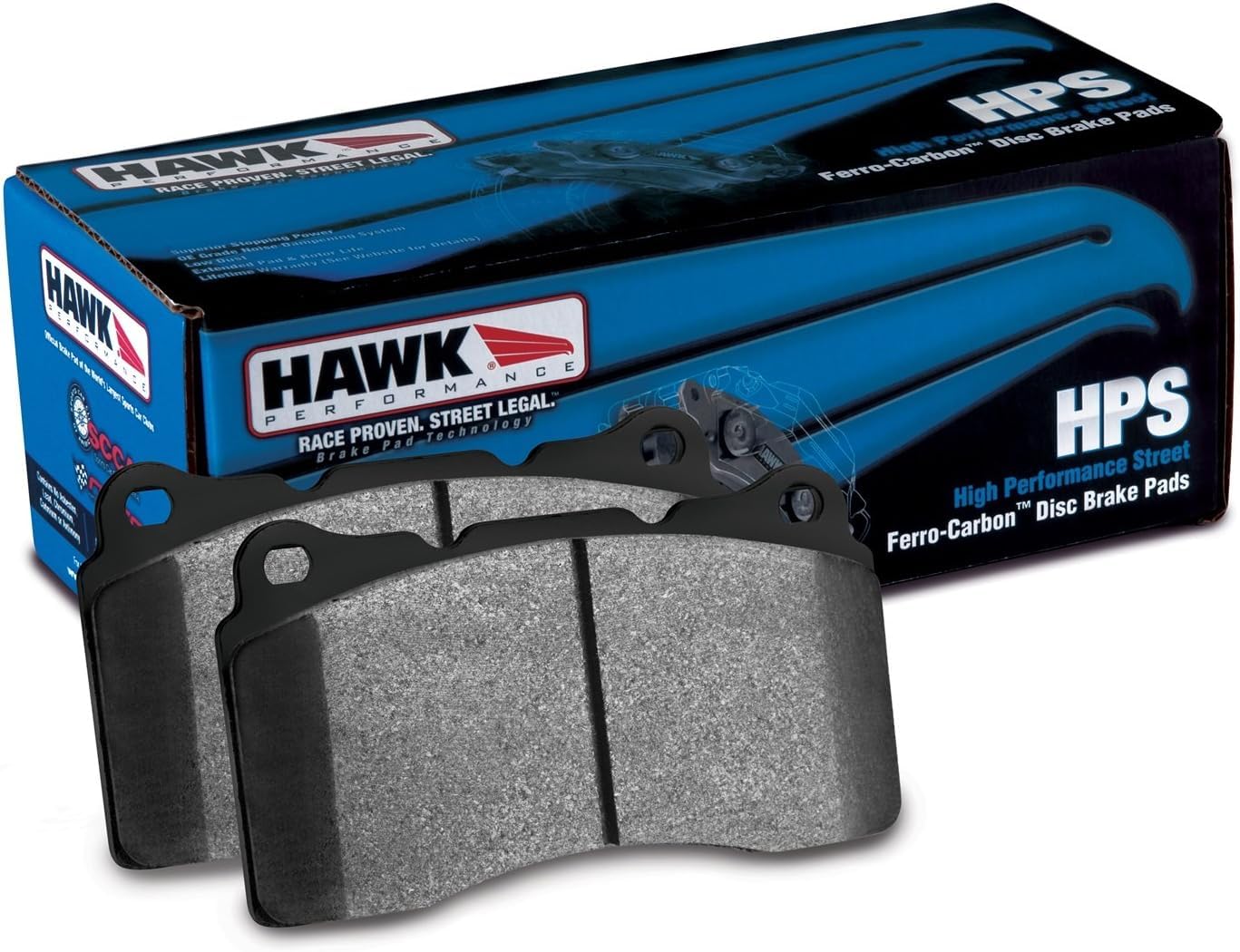 Hawk Performance HB509F.678 HPS Performance Street Brake Pads