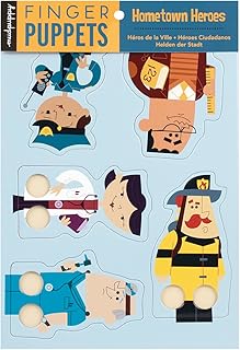Mudpuppy Hometown Heroes Finger Puppets