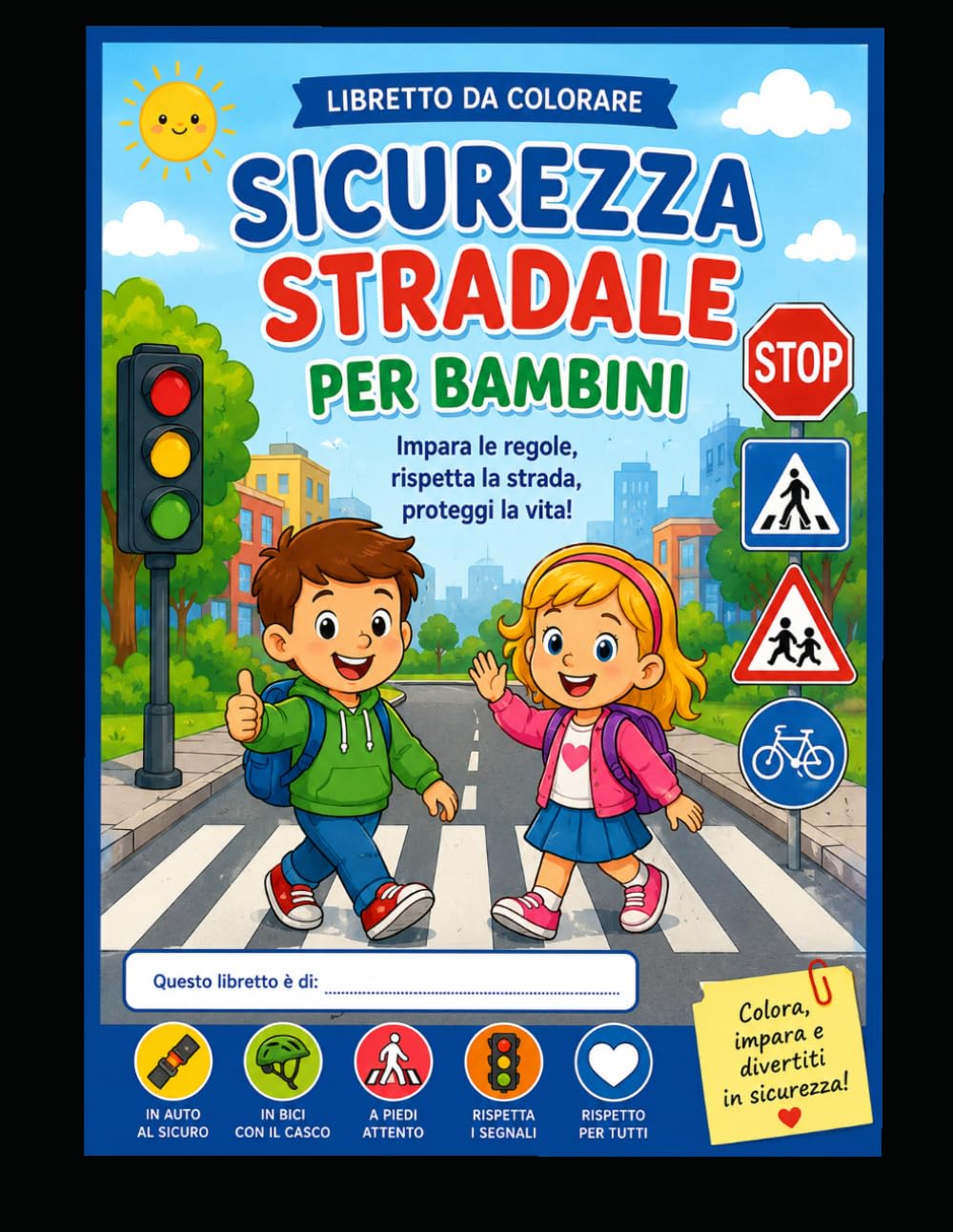 educazione stradale per bambini: sentirsi sicuri in strada a piedi e sui mezzi
