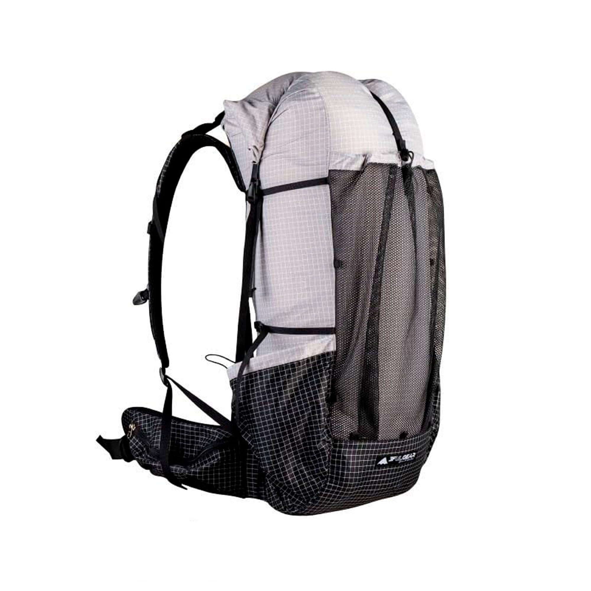 Acqorad 3F UL GEAR QiDian Pro UL 46+10L Backpack Outdoor Climbing Bag Camping Hiking Bags UHMWPE ultralight (beige)