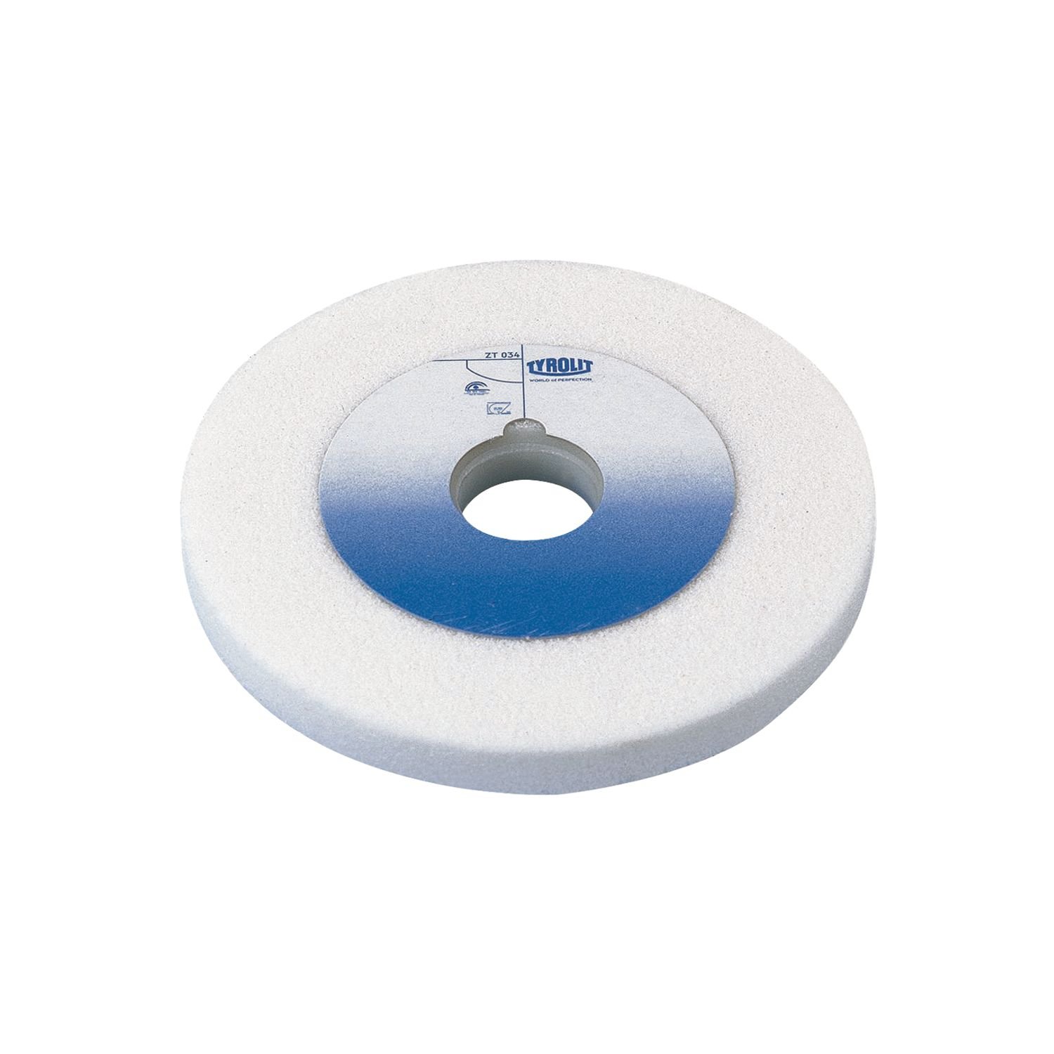 TYROLIT Schleifbockscheibe Edelkorund Form 1 gerade 200 x 32 x 51 mm Korn 60