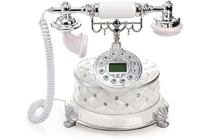 Jucoan Vintage Antique European Corded Landline Telephone