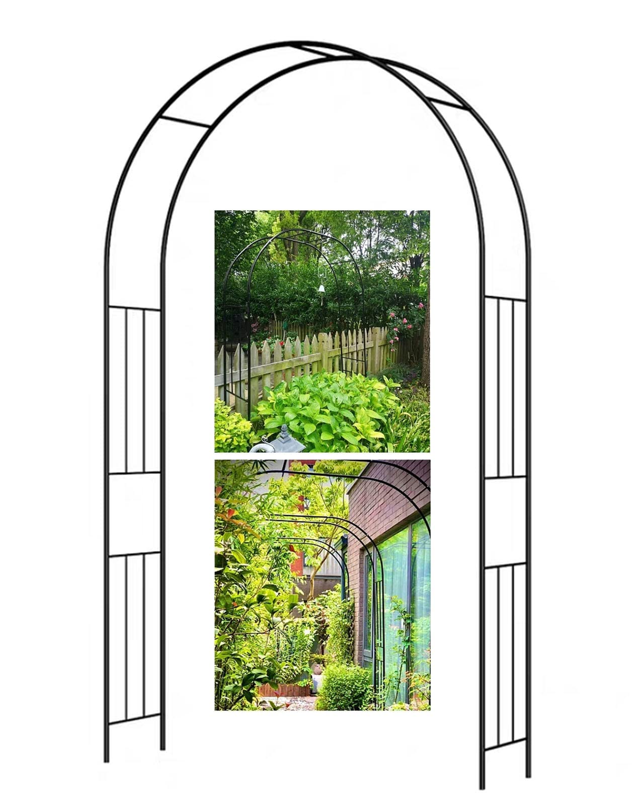 Arche pour roses et fleurs : créez un passage végétal romantique sur votre terrasse