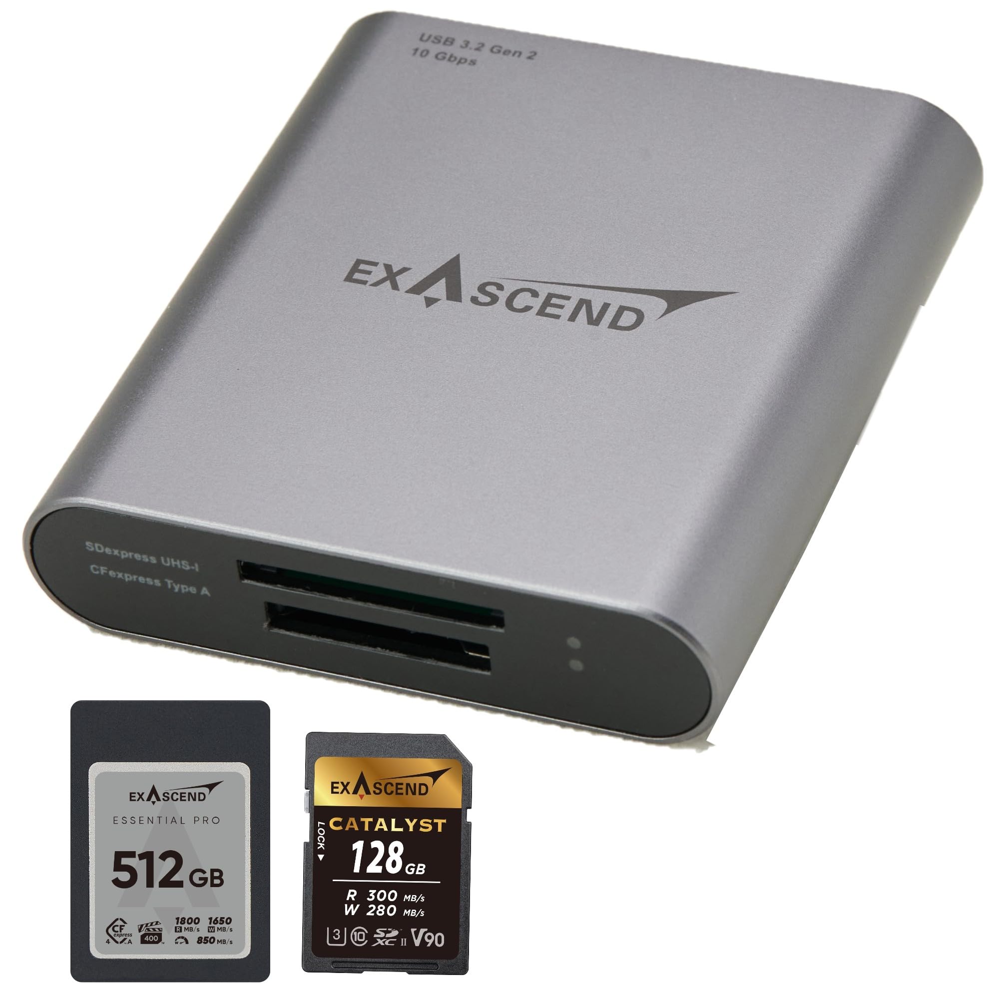 Exascend SD/CFexpress Type-A Combo Reader Card Reader