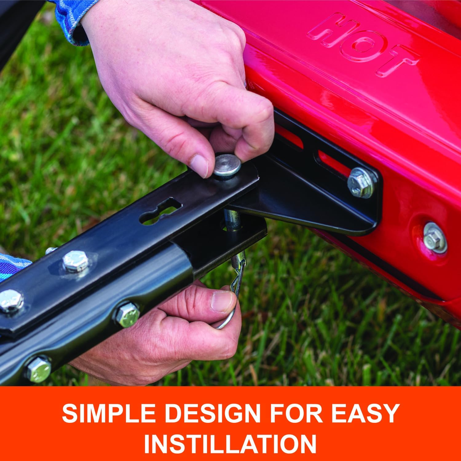 Agri-Fab 45-0596 Zero Turn Mower Hitch Kit Black