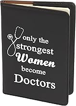 Gzrlyf Doctor Notebook only the Strongest Women Become Doctors Leather Journal Future Doctor Gifts for Women New Doctor Gift (strongest women)