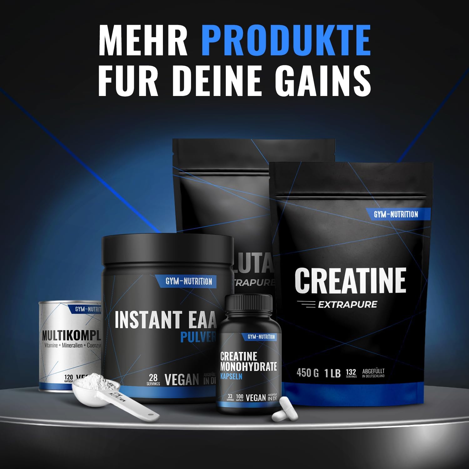 L-Arginin + Citrullin hochdosiert - 365 Kapseln - 6.785 mg Tagesdosis, 60+ Tage Vorrat - Vegan & Produziert in Deutschland