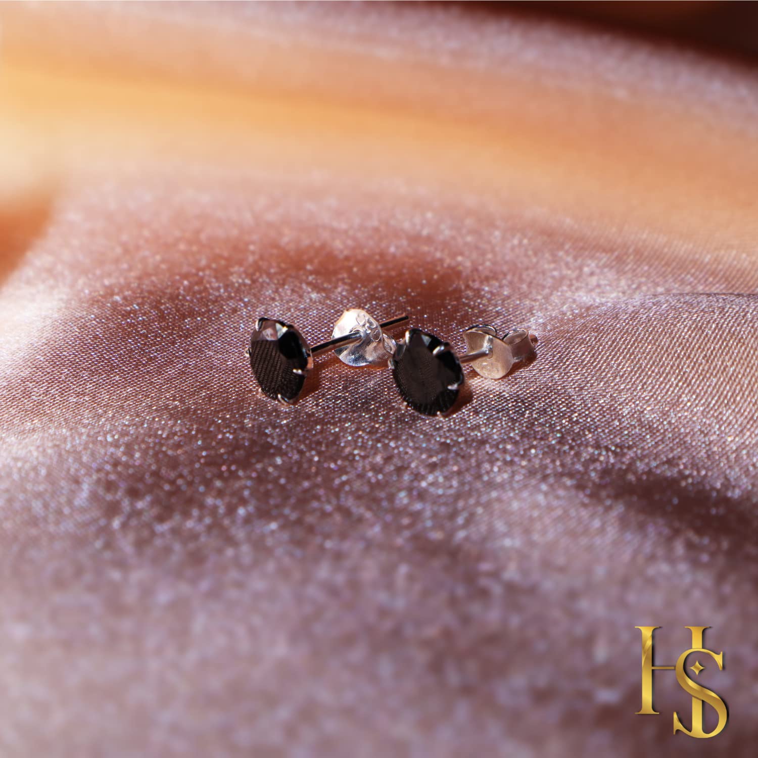 925 Silver 6mm CZ Solitaire Stud Earrings