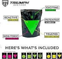 Vista 4 de Objetivos explosivos Pop Pack - Objetivos de salpicaduras - Objetivo de rango de precisión - Sistema de disparo multivariable