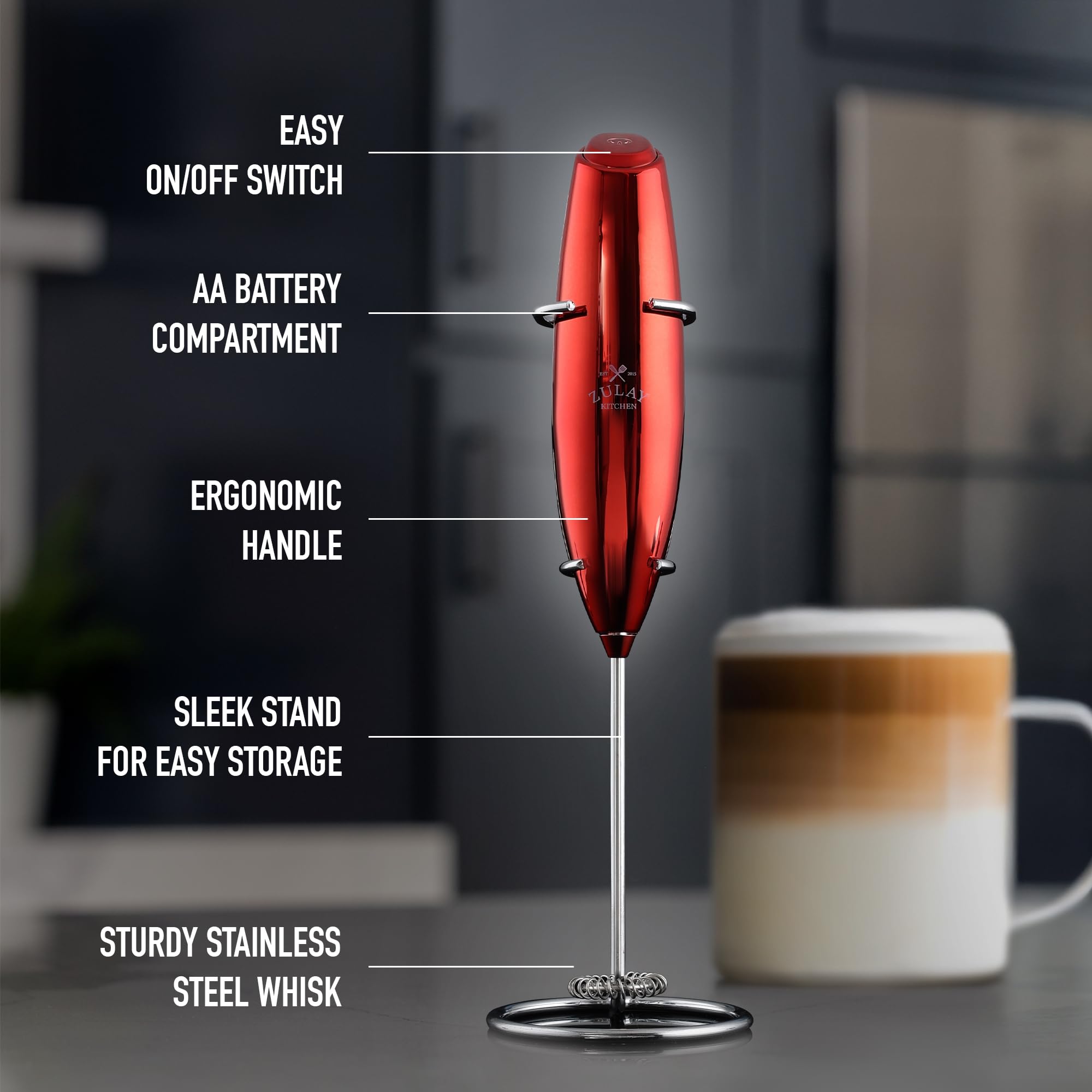 Amazon.com: Zulay Kitchen Executive Series Luxury Gift Milk