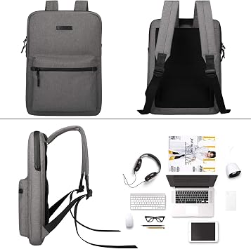 Backpack for Men Women Business Slim Backpack Computer Bags Lightweight Laptop Bag - for 14 15 15.6 20 inch Macbook
